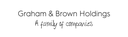 Graham & Brown Holdings - a family of companies logo